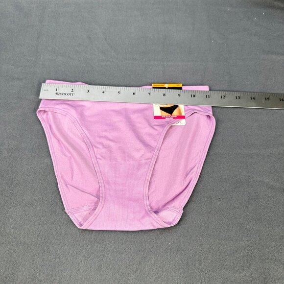 Maidenform Womens Size Small 5 Panty Bikini Seamless Super Soft Lavender New - Picture 6 of 9